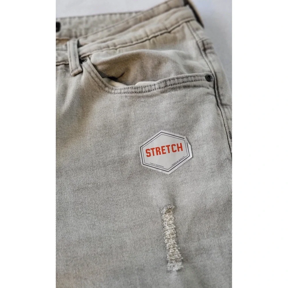 Regal Exchange Denim Jeans Gray Tapered‎ Mens 36W x 32L